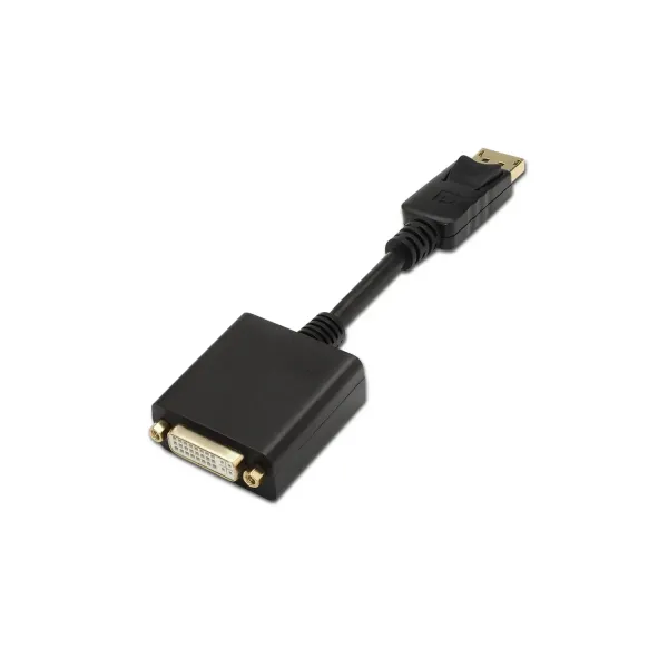 Aisens Adaptador DisplayPort a DVI-D Macho/Hembra 15cm Negro