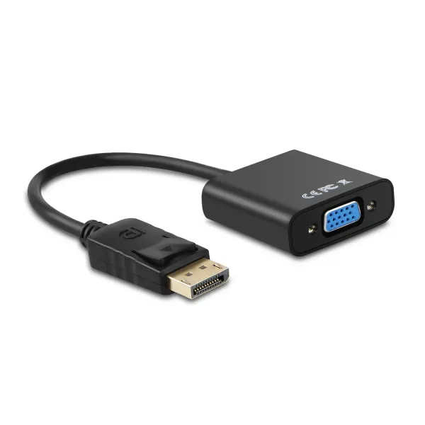 Aisens Adaptador DisplayPort a SVGA Macho/Hembra 15cm Negro
