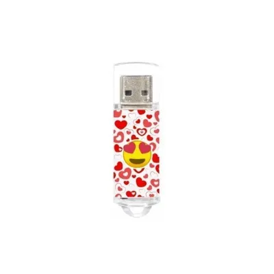 Pendrive 16GB Tech One Tech Emojis Heart Eyes USB 2.0 Pendrive 16GB Tech One Tech Emojis Heart Eyes USB 2.0