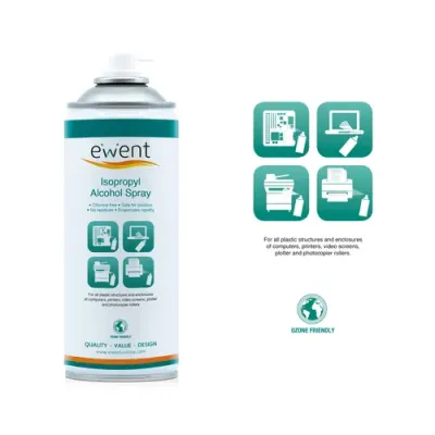 Ewent Pulverizador de Alcohol Isopropílico 400mL Ewent Pulverizador de Alcohol Isopropílico 400mL