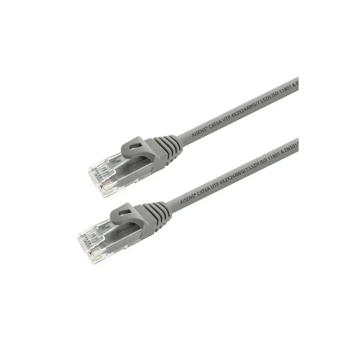 Aisens latiguillo rj45 cat.6a utp gris 3.0m