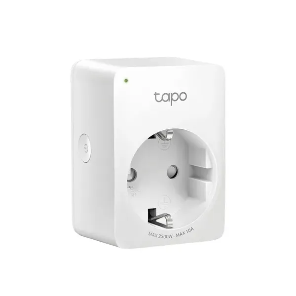 Enchufe Inteligente Wifi Tp-link Tapo P100 2.4ghz Configuracion Horarios Y Fechas , Modo Ausente, Diseño Compacto
