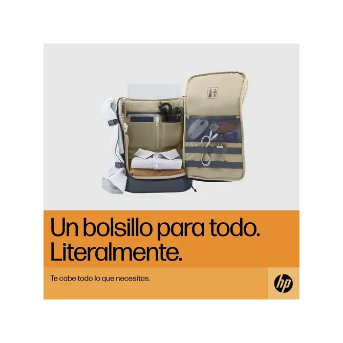 HP Travel 25L Mochila Azul/Gris para Portátil 15.6"