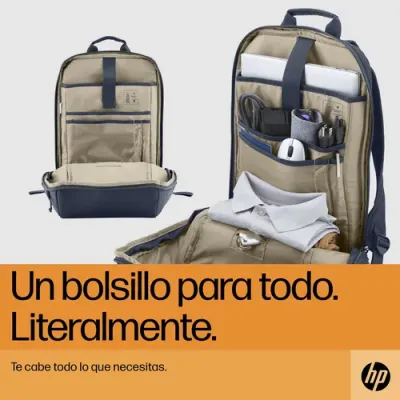 HP Travel 18L Mochila Azul Noche para Portátil 15.6" HP Travel 18L Mochila Azul Noche para Portátil 15.6"