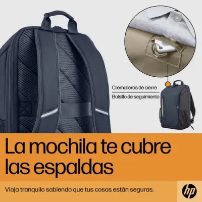 HP Travel 18L Mochila Azul Noche para Portátil 15.6" HP Travel 18L Mochila Azul Noche para Portátil 15.6"
