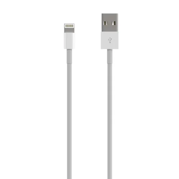 Aisens A102-0542 Cable USB a Lightning 50cm Blanco
