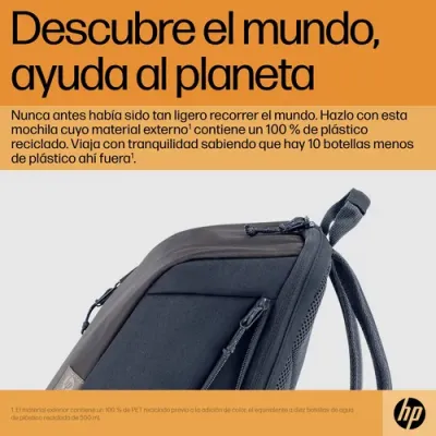 Mochila HP Travel para Portátiles hasta 15.6'/ Gris Mochila HP Travel para Portátiles hasta 15.6'/ Gris