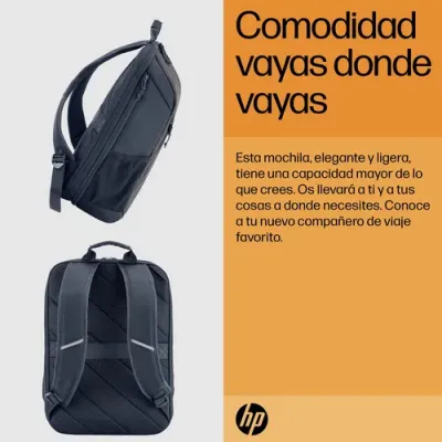 Mochila HP Travel para Portátiles hasta 15.6'/ Gris Mochila HP Travel para Portátiles hasta 15.6'/ Gris