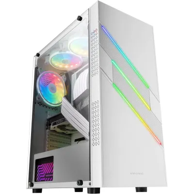 Mars Gaming MC-U3 Cristal Templado ARGB USB 3.0 Blanca Mars Gaming MC-U3 Cristal Templado ARGB USB 3.0 Blanca