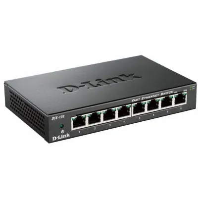 Switch D-Link DES-108 8 Puertos/ RJ-45 10/100 Switch D-Link DES-108 8 Puertos/ RJ-45 10/100