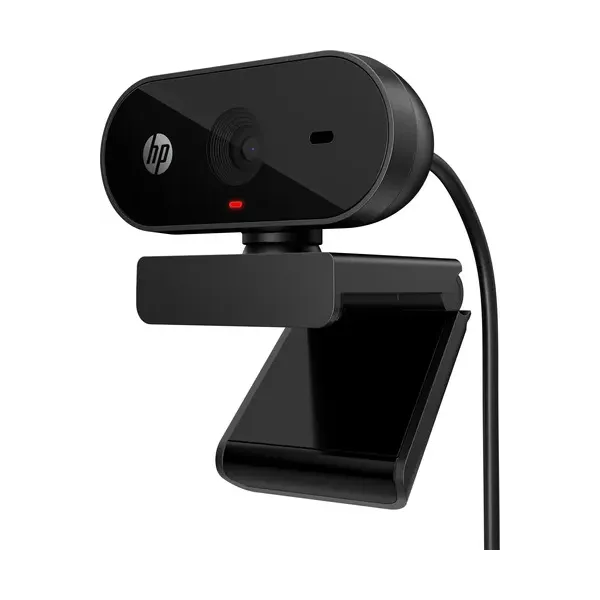 HP 325 Webcam FHD Enfoque Automático,Microfono, USB, Clip/Soporte
