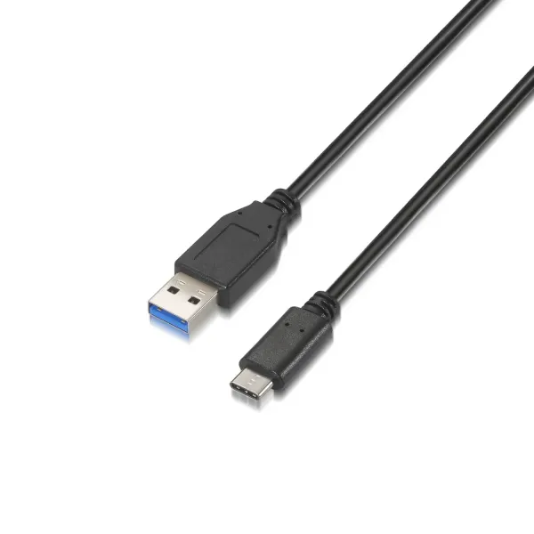 Aisens Cable USB 3.1 Gen2 a USB-C Macho/Macho 1m Negro