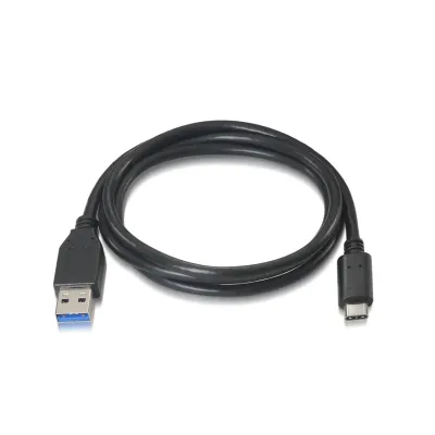 Aisens Cable USB 3.1 Gen2 a USB-C Macho/Macho 1m Negro