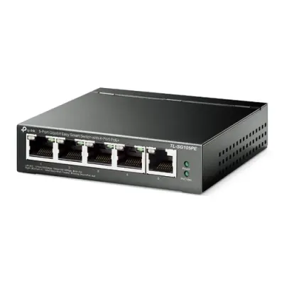 TP-Link TL-SG105PE Switch 5 Puertos Gigabit con 4 Puertos PoE+