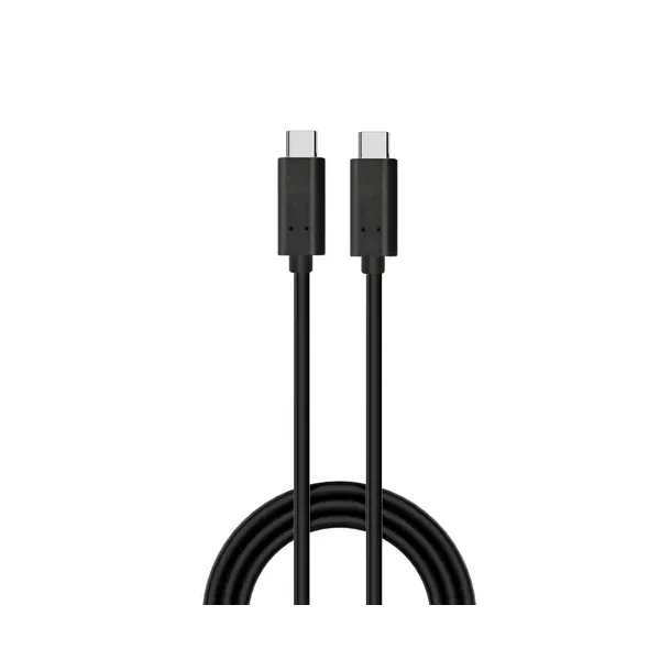 Ewent Cable Carga Rápida USB-C PD 60W 1m Negro
