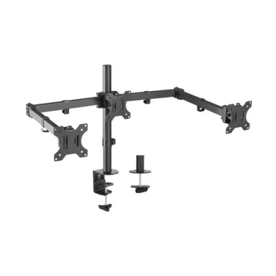 Aisens DT27TSR-061 Soporte Doble Brazo para 3 Monitores 13-27"