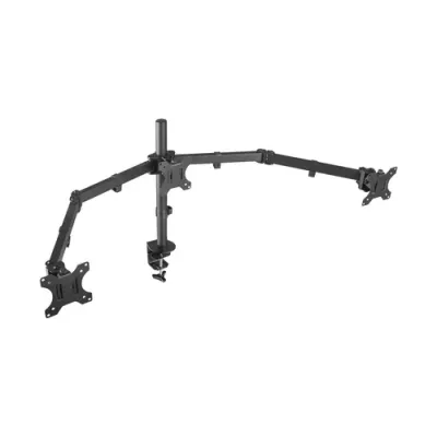 Aisens DT27TSR-061 Soporte Doble Brazo para 3 Monitores 13-27"