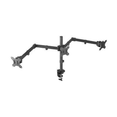 Aisens DT27TSR-061 Soporte Doble Brazo para 3 Monitores 13-27"