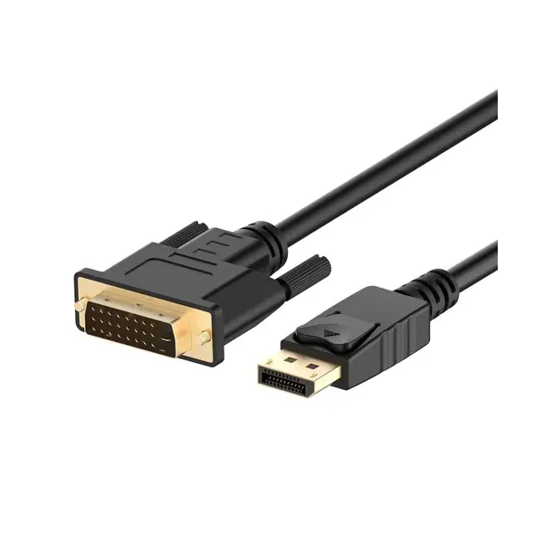 Ewent Cable Adaptador Displayport a DVI-D V1.2 4K Macho/Macho 1.8m Negro