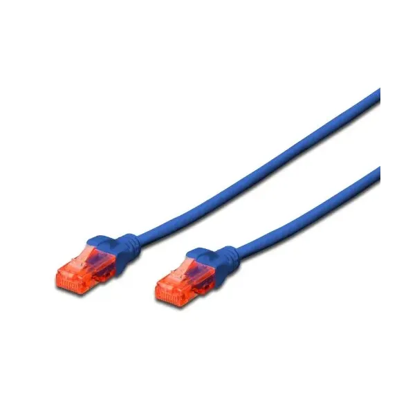 Ewent Cable de Red RJ45 Cat 6 U/UTP 1m Azul