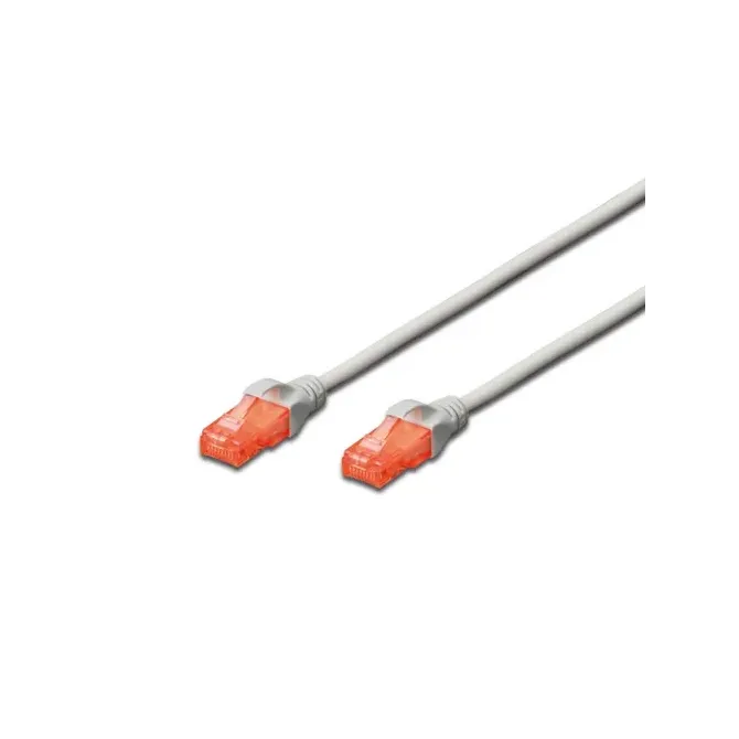 Ewent Cable de Red RJ45 Cat 6 U/UTP 20m Gris