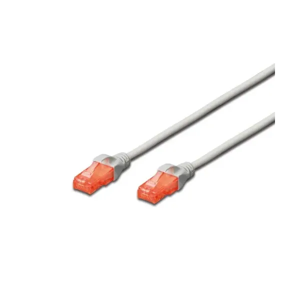 Ewent Cable de Red RJ45 Cat 6 U/UTP 20m Gris
