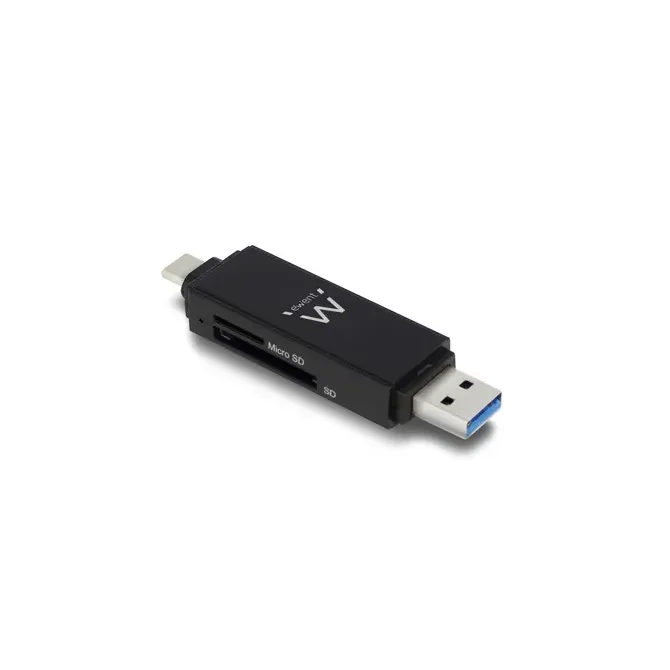 Ewent EW1075 Lector de Tarjetas USB 3.0/Tipo-C