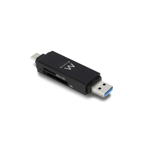 Ewent EW1075 Lector de Tarjetas USB 3.0/Tipo-C