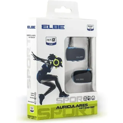Auriculares Inalámbricos Deportivos Elbe ABT-038-DEP/ con Auriculares Inalámbricos Deportivos Elbe ABT-038-DEP/ con