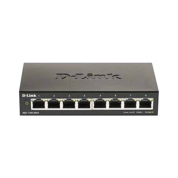 D-link dgs-1100-08v2/e smart switch 8xgbe l2