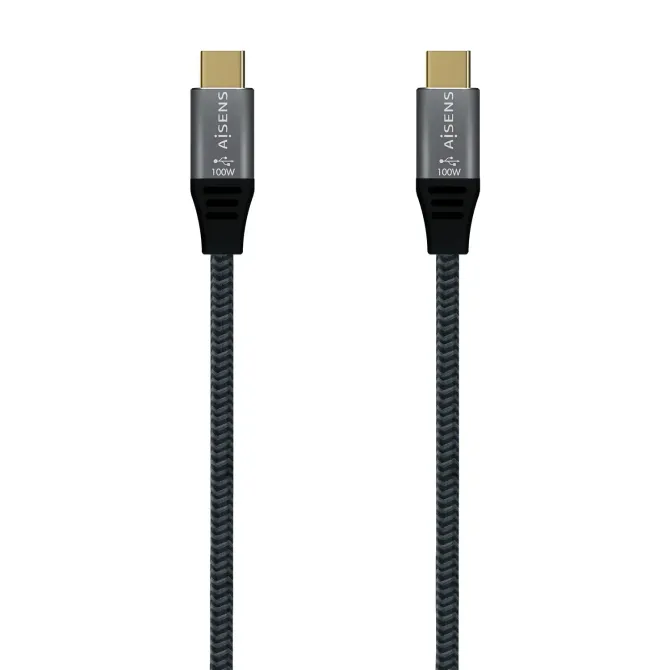 Cable USB 3.2 Tipo-C Aisens A107-0670 20GBPS 100W/ USB Tipo-C