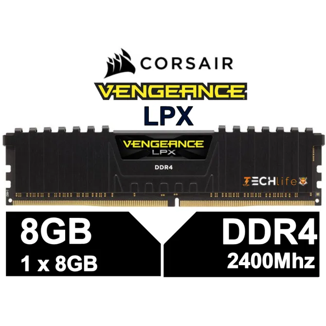 Corsair Vengeance LPX DDR4 2400 PC4-19200 8GB CL14