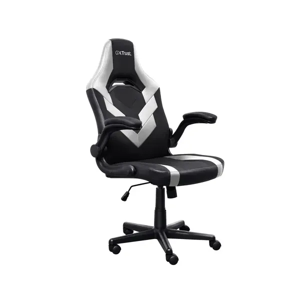 Trust GXT 703W RIYE Silla Gaming Negro/Blanco