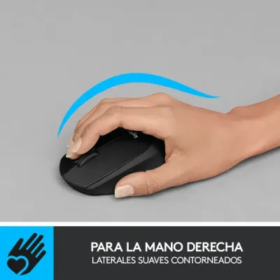 Logitech M330 Silent Plus Ratón Inalámbrico Negro 1000DPI Logitech M330 Silent Plus Ratón Inalámbrico Negro 1000DPI