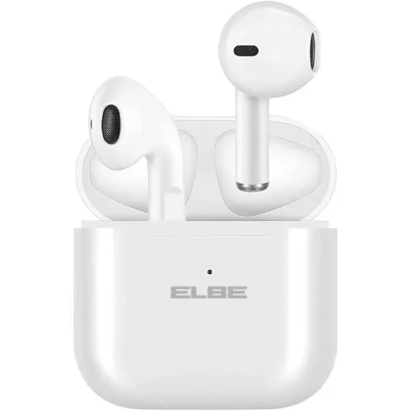 Elbe ABTWS-003-B Auriculares Bluetooth TWS Blancos 