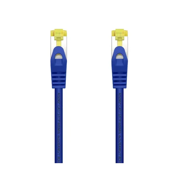Aisens Cable de Red S/FTP RJ45 Cat.7 1m Azul