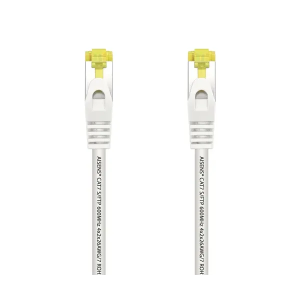 Aisens Cable de Red S/FTP RJ45 Cat.7 50cm Blanco