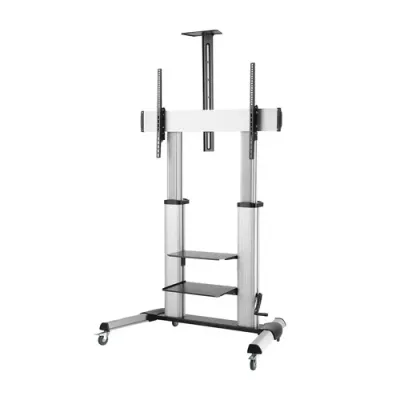 Aisens FT100TE-125 Soporte de Pie Inclinable con Ruedas y Aisens FT100TE-125 Soporte de Pie Inclinable con Ruedas y