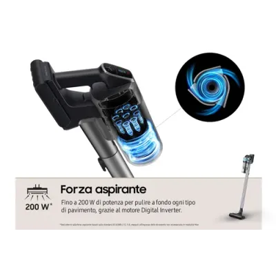 Aspirador Escoba con batería Samsung Jet 75B Pet/ 21.6V/