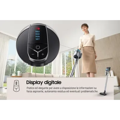 Aspirador Escoba con batería Samsung Jet 75B Pet/ 21.6V/