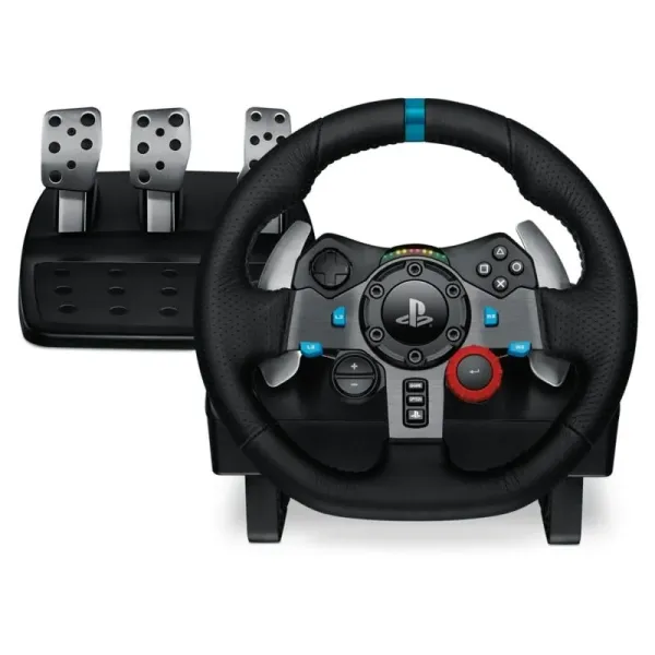 Logitech G29 Driving Force para PS5/PS4/PS3/PC Compatible con F1 23 & Gran Turismo 7 Volante