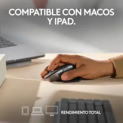 Logitech MX Master 3S para Mac, Apple, iPad, Funciona sobre Logitech MX Master 3S para Mac, Apple, iPad, Funciona sobre