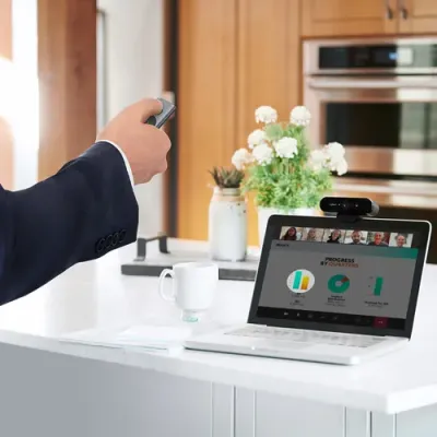 Logitech Spotlight Presentador Inalámbrico USB/Bluetooth Gris