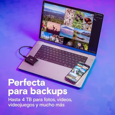Crucial X9 Disco Externo SSD 4TB USB-C Negro Crucial X9 Disco Externo SSD 4TB USB-C Negro