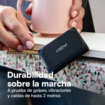 Crucial X9 Disco Externo SSD 4TB USB-C Negro Crucial X9 Disco Externo SSD 4TB USB-C Negro