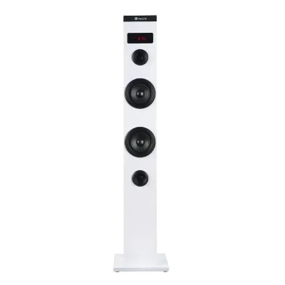 NGS Sky Charm Torre de Sonido Bluetooth 50W Blanco