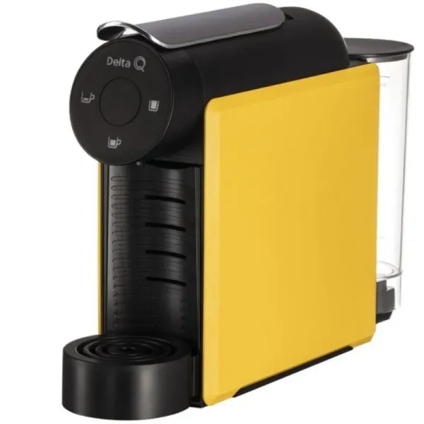 Delta Mini Qool Cafetera de Cápsulas Delta Q Amarilla