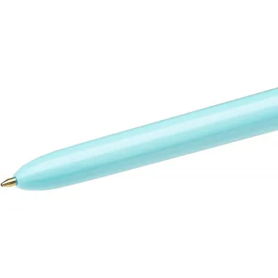 Bic Fun 4 Colores Caja 12 Bolígrafos Retráctiles Cuerpo Azul Bic Fun 4 Colores Caja 12 Bolígrafos Retráctiles Cuerpo Azul