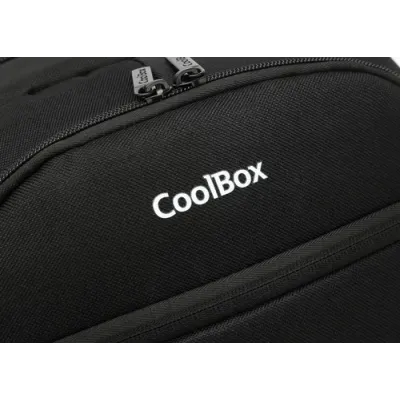 CoolBox Mochila Impermeable Negra para Portátil hasta 15.6" CoolBox Mochila Impermeable Negra para Portátil hasta 15.6"