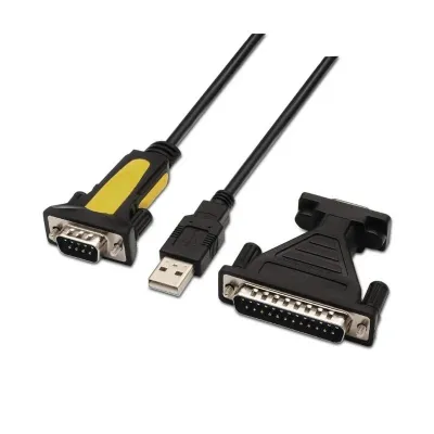 Aisens A104-0039 Conversor USB a RS232 1.8m Negro